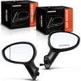thumbnail image 1 of A-Premium Pair (2) Driver and Passenger Side Power Door Mirror - Compatible with Fiat 500 2012 2013 2014 - Heated Manual Folding Black Smooth Outside Rear View Mirror, 1 of 6