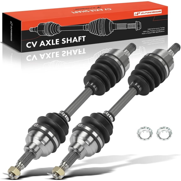 A-Premium Pair (2) Front CV Axle Shaft Assembly Compatible with Honda Foreman 400 1997-2003, FourTrax 300, FourTrax Foreman 400, Rancher 350, Rancher 400, Sportrax 300, Driver and Passenger Side