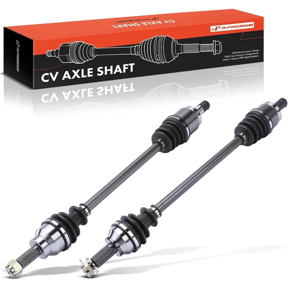A-Premium Pair (2) Front CV Axle Shaft Assembly Compatible with Honda Pioneer 700, Pioneer 700-4, 2014-2022, Left and Right, Replace# 44350-HL3-A02, 44220-HL3-A01