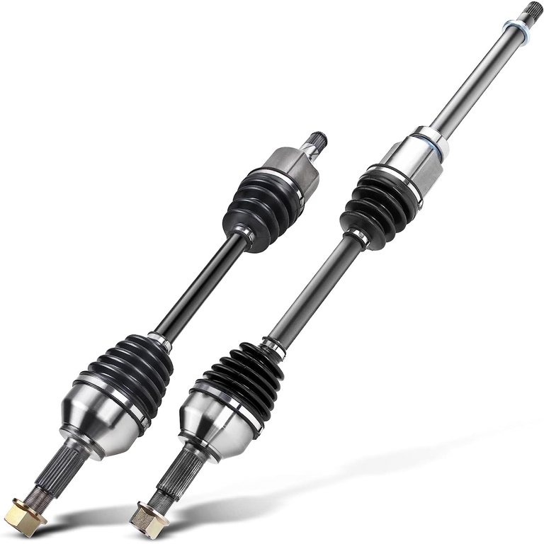 Pair Of Front CV Axles For Nissan Rogue (2008-2015 AWD) - Left & Right Performance Axle Shafts