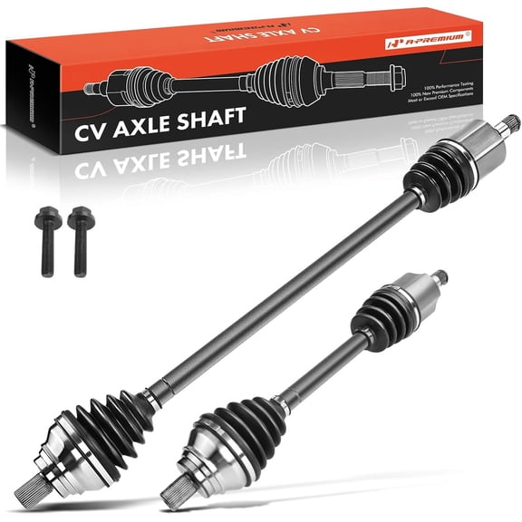 A-Premium Pair (2) Front CV Axle Shaft Assembly Compatible with Volkswagen Jetta 2005-2018 CC Golf SportWagen Passat CC Rabbit, Driver and Passenger Side, Replace# 1K0407272EF 1K0407271BP