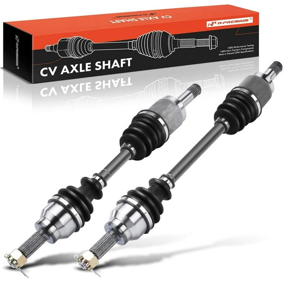 A-Premium Pair (2) Front CV Axle Shaft Assembly Compatible with Honda Pioneer 500 2015 2016 2017 2018 2019 2020 2021, Driver and Passenger Side
