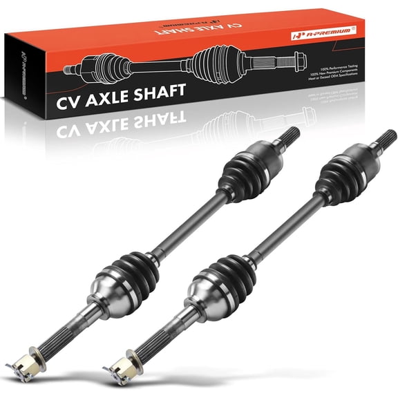 A-Premium Pair (2) Front CV Axle Shaft Assembly Compatible with Kubota RTV900 2004-2008, RTV1100 2007-2013, Driver and Passenger Side