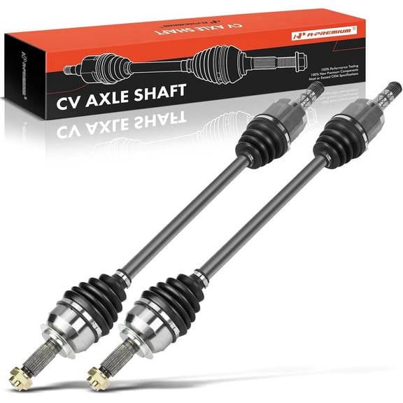 A-Premium Pair (2) Front CV Axle Shaft Assembly Compatible with Subaru Crosstrek 2018-2023 2.0L 2.5L, GAS Only, Driver and Passenger Side