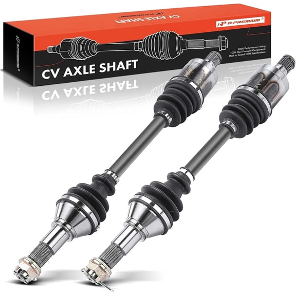 A-Premium Pair (2) Rear CV Axle Shaft Assembly Compatible with Can-Am Models - Outlander (Max) 450 570 2017-2021, Outlander L (MAX) 450 2015-2016 - Driver and Passenger Side, Replace# 705501898