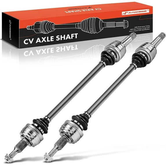 A-Premium Pair (2) Rear CV Axle Shaft Assembly Compatible with Ford Explorer 2020-2022, Police Interceptor Utility 2020-2022 & Lincoln Aviator 2020-2022, Driver and Passenger Side, Replace# L1MZ4K139A