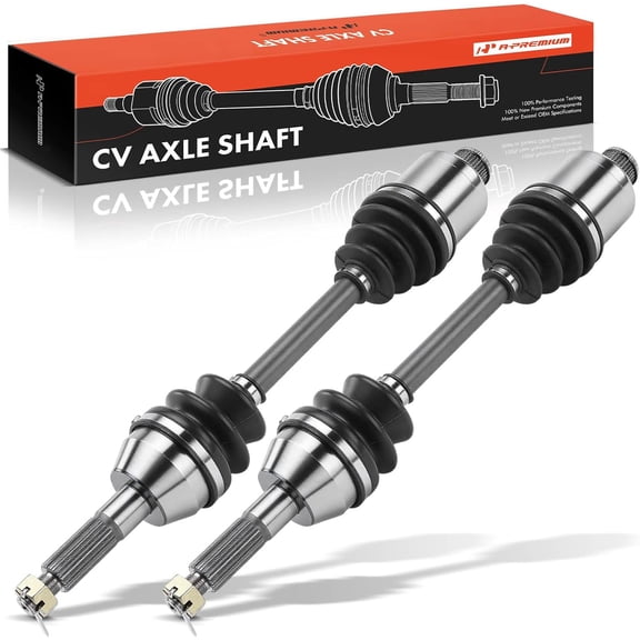A-Premium Pair (2) Rear CV Axle Shaft Assembly Compatible with Polaris Sportsman 400/450/500/600/700/800/MV7, 2003-2010, Left and Right, Replace# 1380197, 1380240