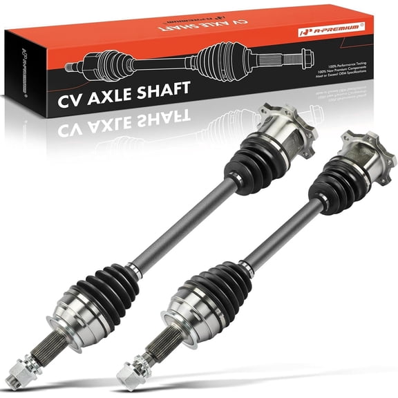A-Premium Pair (2) Rear Driver and Passenger Side CV Axle Shaft Assembly Compatible with INFINITI G25 2011-2012, G35 2007-2008, G37 2009-2013 Sedan, Q40 2015 & Nissan 370Z 2009-2020