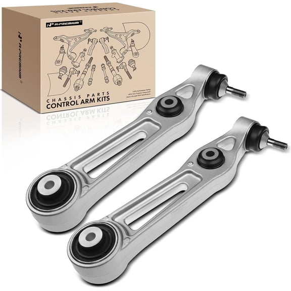 A-Premium 2 x Front Rearward Lower Control Arm, with Ball Joint & Bushing, Compatible with Tesla Model S 2012-2018