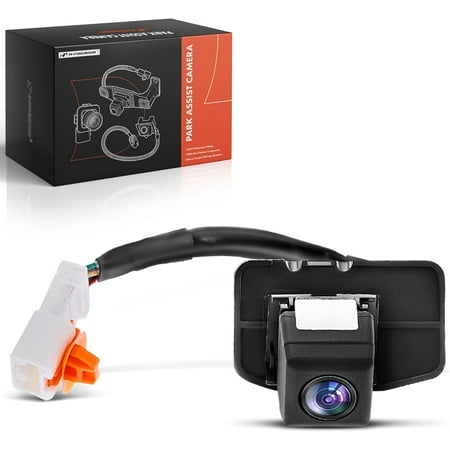 A-Premium Park Assist Camera Rear View Backup Reverse Camera Compatible with Select Acura Models - 2011 2012 2013 2014 TSX Sedan - Replace# 39530-TL2-A01