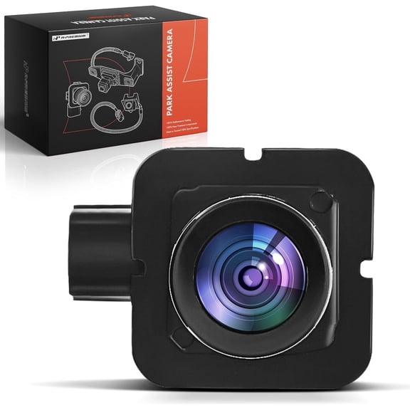 A-Premium Park Assist Camera Rear View Backup Reverse Camera Compatible with Select Chrysler Models - 2017-2023 Pacifica, 2020-2022 Voyager - Replace# 68227397AH
