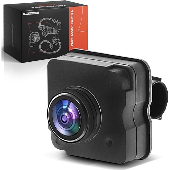 A-Premium Park Assist Camera Rear View Backup Reverse Camera Compatible with Select Jeep Models - 2017 2018 2019 2020 2021 Compass - Replace# 56038991AK