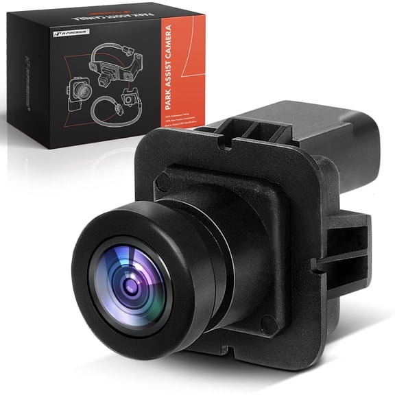 A-Premium Park Assist Camera Rear View Backup Reverse Camera Compatible with Select Lincoln Models - 2015 2016 2017 2018 2019 MKC - Replace# EJ7Z19G490A