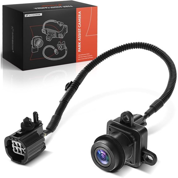 A-Premium Park Assist Camera Rear View Backup Reverse Camera Compatible with Select Ram & Dodge Models - 2011-2012 1500 2500 3500, 2010-2010 Ram 2500 Ram 3500, 2009-2010 Ram 1500