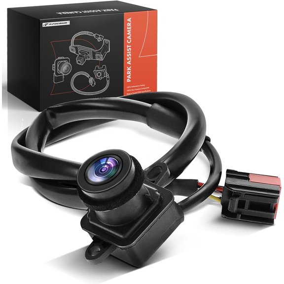 A-Premium Park Assist Camera Rear View Backup Reverse Camera Compatible with Select Ram Models - 2014-2023 ProMaster 1500, 2014-2023 ProMaster 2500, 2014-2023 ProMaster 3500