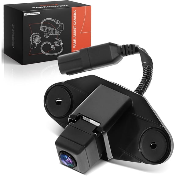 A-Premium Park Assist Camera Rear View Backup Reverse Camera Compatible with Select Toyota Models - 2008-2011/2013-2015 Land Cruiser - Replace# 86790-45010