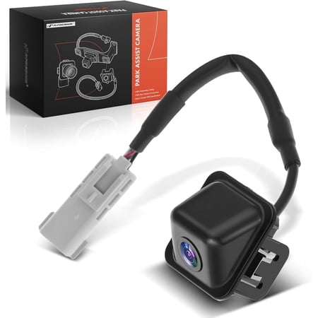 A-Premium Park Assist Camera Rear View Backup Reverse Camera Compatible with Select Cadillac Models - 2017 2018 2019 CTS