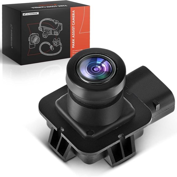 A-Premium Park Assist Camera Rear View Backup Reverse Camera Compatible with Select Ford Models - 2017 2018 2019 Escape - Replace# GJ5Z-19G490-F