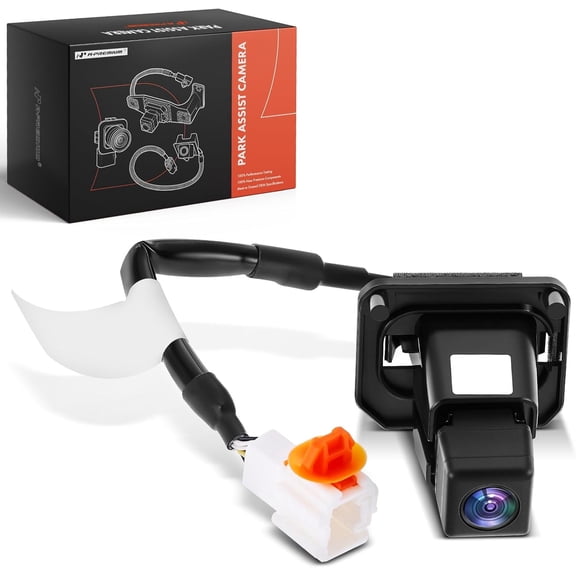 A-Premium Park Assist Camera Rear View Backup Reverse Camera Compatible with Select Honda Models - 2014 2015 2016 CR-V CRV - Replace# 39530T0AA11