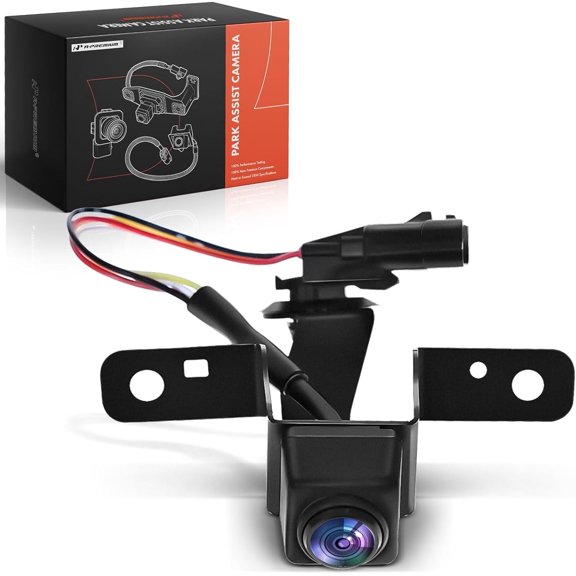 A-Premium Park Assist Camera Rear View Backup Reverse Camera Compatible with Select Nissan Model - 2017 2018 2019 2020 Rogue - Replace# 284F16FL1A