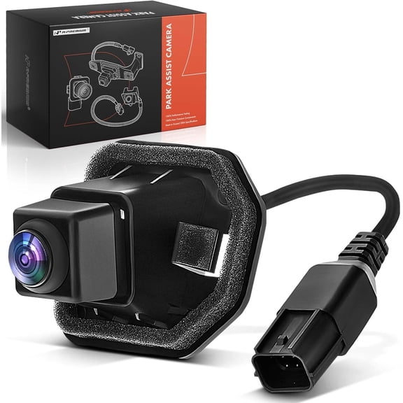 A-Premium Park Assist Camera Rear View Backup Reverse Camera Compatible with Select Nissan Models - 2014 2015 2016 Rogue - Replace# 284424BA0D