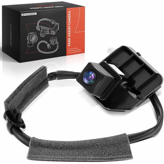 A-Premium Park Assist Camera Rear View Backup Reverse Camera Compatible with Select Nissan Models - 2015 2016 2017 Juke - Replace# 28442-BV80A