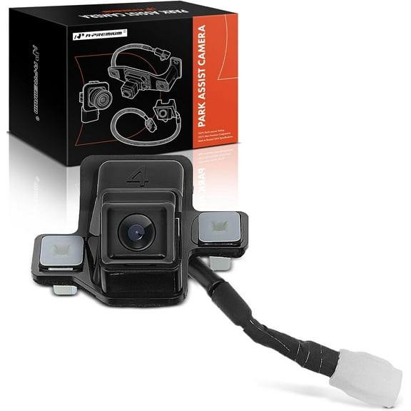 A-Premium Park Assist Camera Rear View Backup Reverse Camera Compatible with Select Toyota Models - 2010 2011 2012 2013 4Runner - Replace# 8679035050