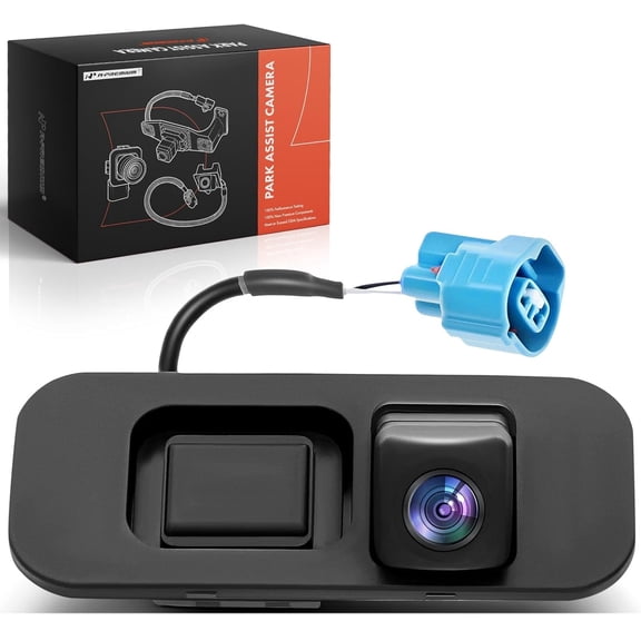A-Premium Park Assist Camera Rear View Backup Reverse Camera Compatible with Select Toyota Models - 2017 2018 2019 Corolla - Replace# 867A002030