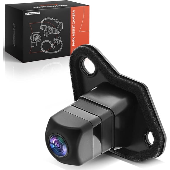 A-Premium Park Assist Camera Rear View Backup Reverse Camera Compatible with Select Toyota Models - 2017 2018 2019 Prius Prime - Replace# 86790-47080