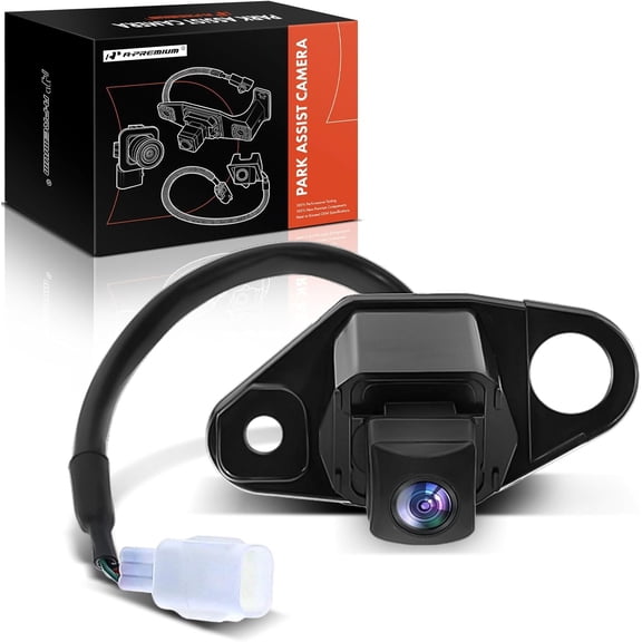 A-Premium Park Assist Camera Rear View Backup Reverse Camera Compatible with Toyota Models - 2009 2010 2011 2012 RAV4