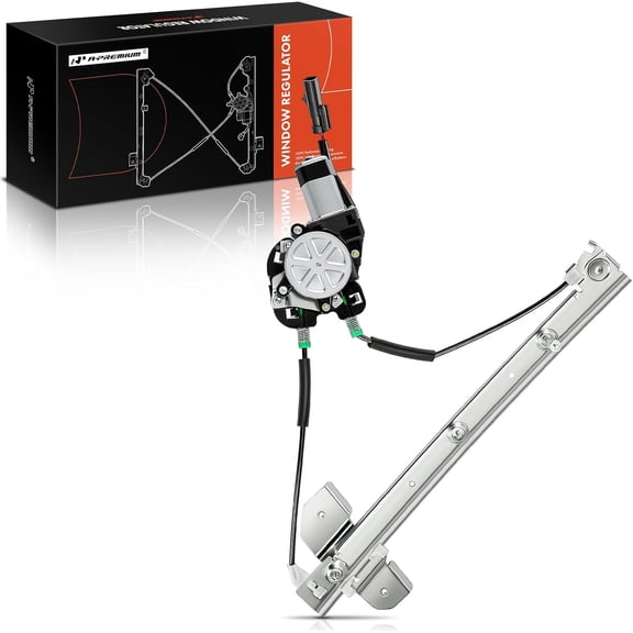 A-Premium Power Electric Window Regulator with Motor Replacement for Dodge B1500 B2500 B3500 Ram 1500 Van Ram 2500 Van Ram 3500 Van 1998-2003 Front Driver Side