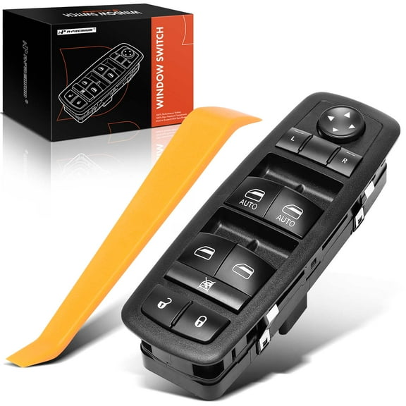 A-Premium Power Master Window Switch Front Driver Replacement for Dodge Ram 1500/2500/3500, Plastic