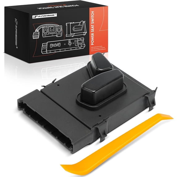 A-Premium Power Seat Adjuster Switch Compatible with Dodge Dart 2013 2014 2015 2016, Replace# 5156107AA