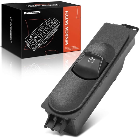 A-Premium Power Single Window Switch Replacement for Mercedes-Benz W906 Sprinter 2500 3500 2010-2017 Left or Right Side