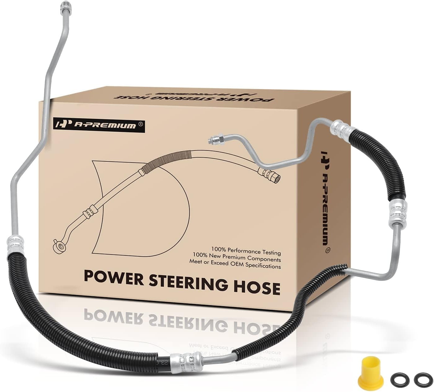 A-Premium Power Steering Hose Pressure Hose Line Assembly Compatible ...