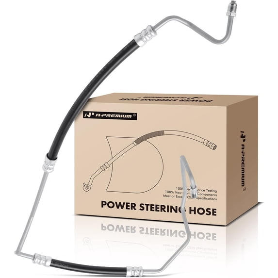 A-Premium Power Steering Hose Pressure Hose Line Assembly Compatible with Chrysler Pacifica 2004 2005 2006 3.5L, Pump To Rack, Replace# 4743802AI