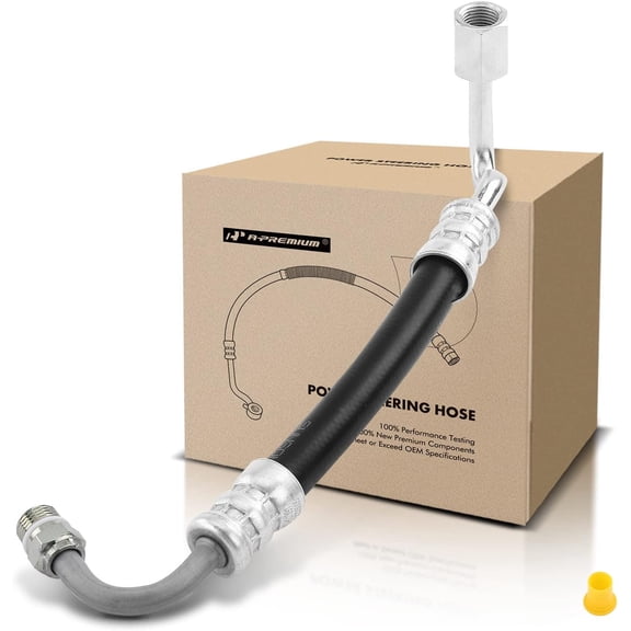 A-Premium Power Steering Hose Pressure Hose Line Assembly Compatible with Ford Escort Mercury Tracer 1991-1996 1.9L From Pump