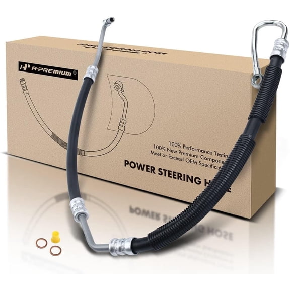 A-Premium Power Steering Hose Pressure Hose Line Assembly Compatible with Mazda Protege 1999-2003 Protege5 2002-2003 Pump To Gear/Rack Pinion