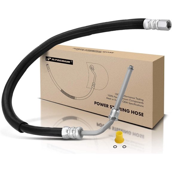 A-Premium Power Steering Pressure Hose Line Assembly Compatible with Dodge Ram 3500 2009-2010 Ram 3500 2011 L6 6.7L Hydroboost To Gear