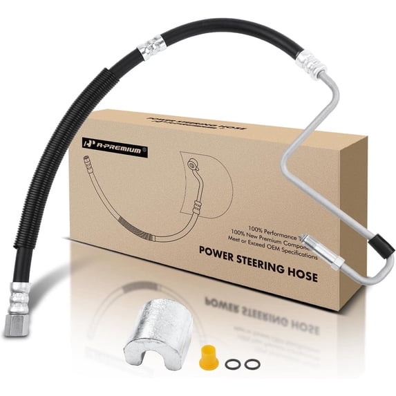A-Premium Power Steering Pressure Hose Line Assembly Compatible with Dodge Ram 3500 Pickup 2008 V8 5.7L