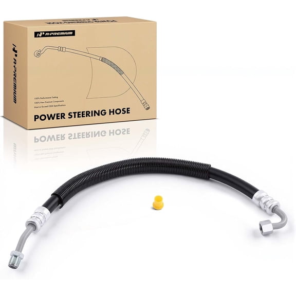 A-Premium Power Steering Pressure Hose Line Assembly Compatible with Mazda Miata 1990 1991 1992 1993 1994 1995 1996 1997, 1.8L, Pump To Rack/Gear