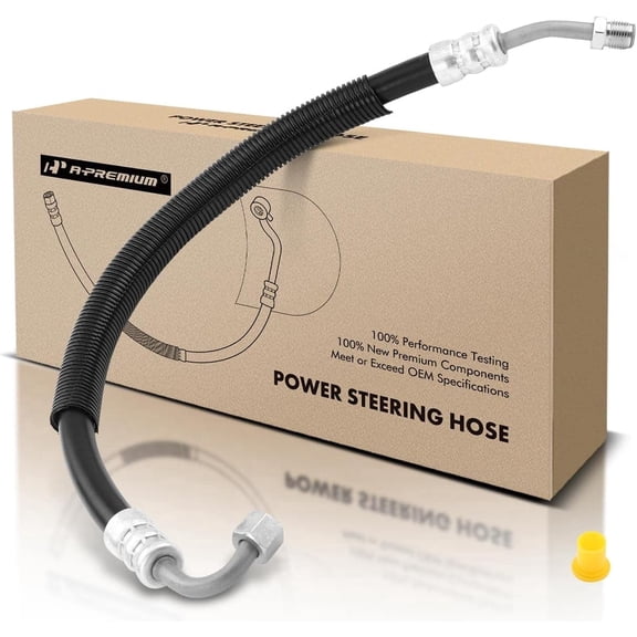 A-Premium Power Steering Pressure Hose Line Assembly Compatible with Mazda Miata 1990 1991 1992 1993 1994 1995 1996 1997, 1.8L, Pump To Rack/Gear