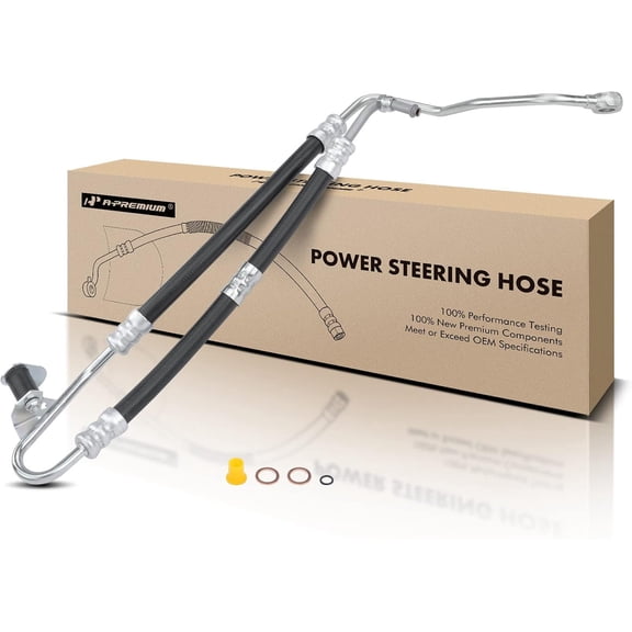 A-Premium Power Steering Pressure Line Hose Assembly Compatible with Land Rover L322 Series Range Rover 2003-2004 V8 4.4L