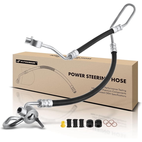 A-Premium Power Steering Pressure Hose Line Assembly Compatible with Lexus SC300 1995 1996 1997 1998 1999 2000, L6 3.0L, Pump To Gear