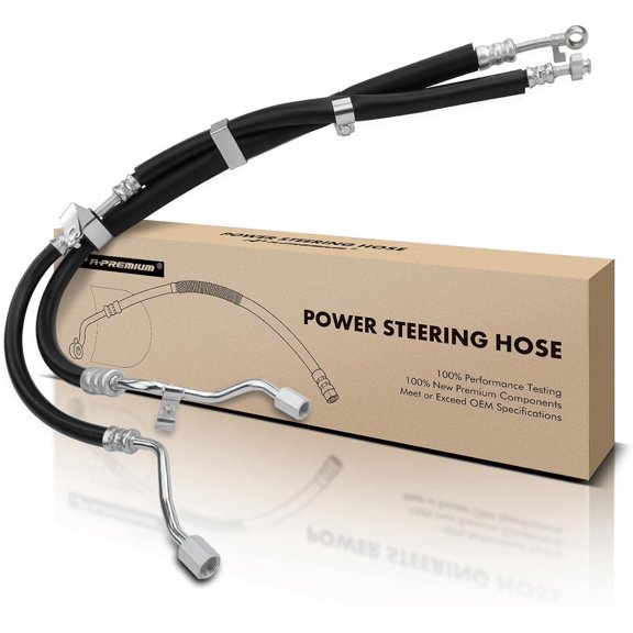 A-Premium Power Steering Pressure and Return Hose Line Assembly Compatible with Subaru Outback 2005-2006 H6 3.0L AWD