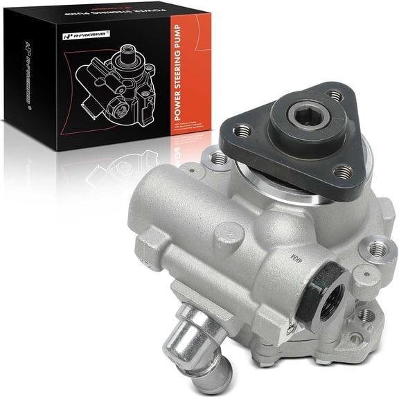 A-Premium Power Steering Pump, Compatible with BMW E46 Series M3 2001-2006, E36 Series Z3 2001-2002, 3.2L