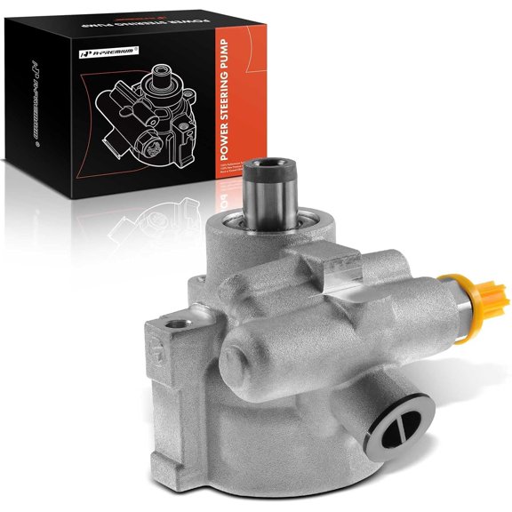 A-Premium Power Steering Pump Compatible with Buick LeSabre Park Avenue Pontiac Bonneville 2000-2005 3.8L