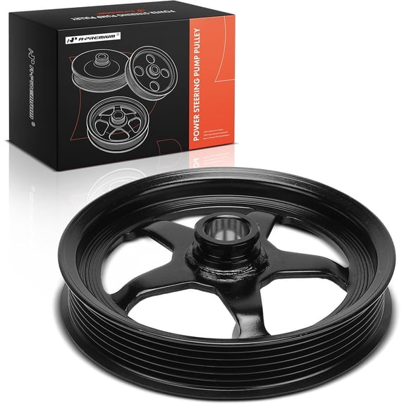 A-Premium Power Steering Pump Pulley Compatible with Chevrolet Malibu 2006-2010, Impala 2006-2011, Monte Carlo 2006-2007, Uplander & Buick Rendezvous, Terraza & Pontiac G6, Montana & Saturn Relay