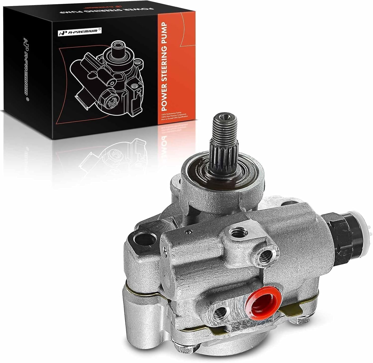 A-Premium Power Steering Pump Replacement for Toyota Corolla Geo Prizm 1993-1997