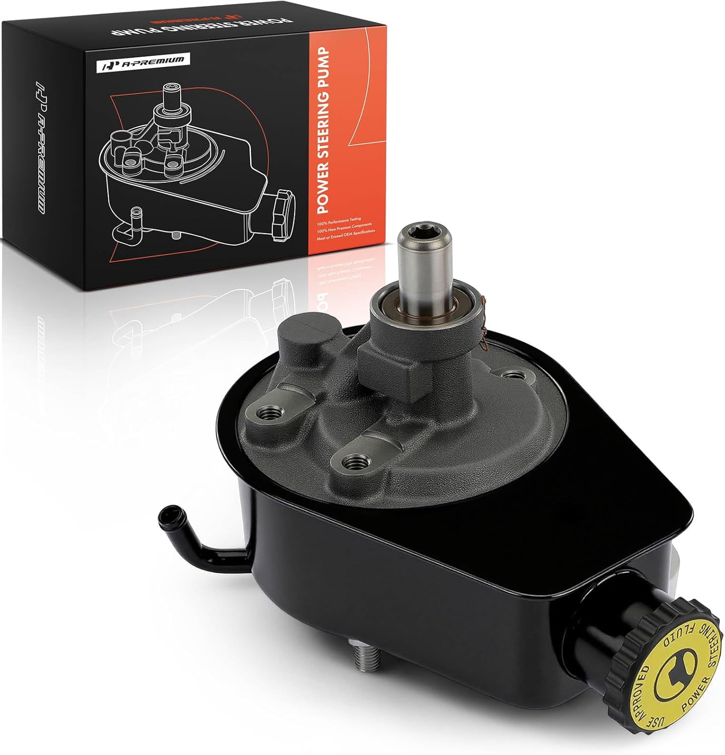 A-Premium Power Steering Pump with Reservoir Compatible with Dodge Ram 1500/2500/3500/4000 1994-2002 Ram 1500/2500/3500 Van 1999-2003 B1500/2500/3500 1997-1998